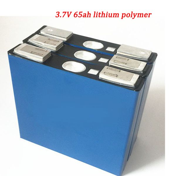 3.7v 65Ah lithium battery Lithium for DIY 12V 24V scooter bike inverter Speaker RV Solar energy storage