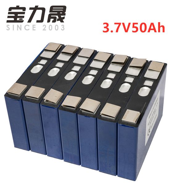 2019 NEW 13PCS 3.7V 50Ah 48V50ah NCM 1000 Times Lifecycle Prismatic Cell For 24V E-Scooter Golf Cart Electric Wheelchair UPS