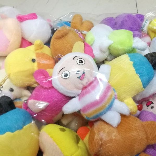 10pcs Random Styles Plush Toy 5-15cm bear duck chick Cute Soft Stuffed Dolls For Kids Christmas Gift