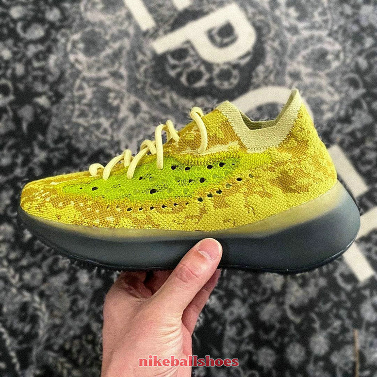 Kanye West 380 Top Quality Hylte Glow LMNTE Onyx Pepper Blue Oat Alien Mist 3M Reflective Men Women Sneakers Clay Beluga Triple Running Shoe