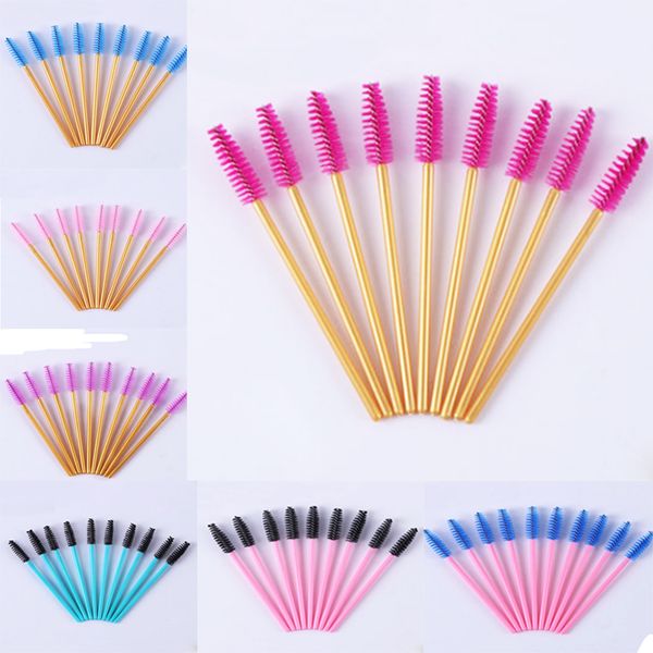 1-50Pcs Disposable Mascara Wands Eyelash Brushes Professional Female Eye Lashes Extention Diy Beauty Cosmetic Makeup Brush