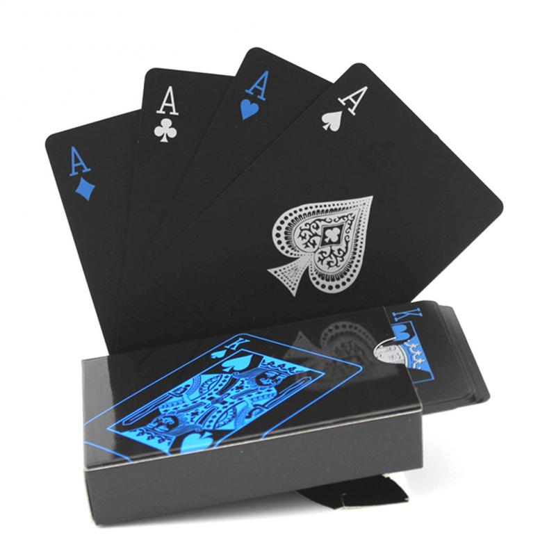 Poker Cards New Transparent PVC Poker Playing Cards Plastic Crystal Water Proof Waterproof Gaming Wareable Ware Resistan
