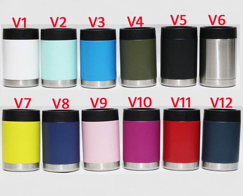 12 oz Cup Stainless Steel Tumblers 12oz Vacuum Insulated Large Capacity Sports Mugs Wine Beer Travel Cups