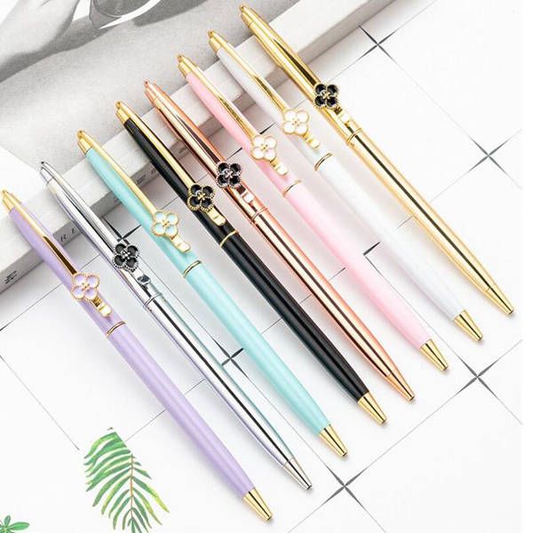 Advertising Signature Metal Pen Creative Ballpoint Pen Student Teacher Wedding Office School Writing Supplies Pen Gift