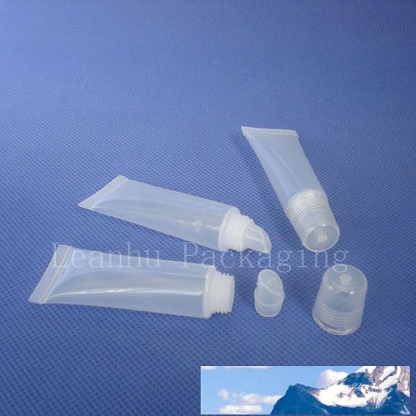 8ml 50pcs- Cosmetic Empty transparent Soft Tube Frosted Bottle Makeup Cream Lotion Shampoo Container