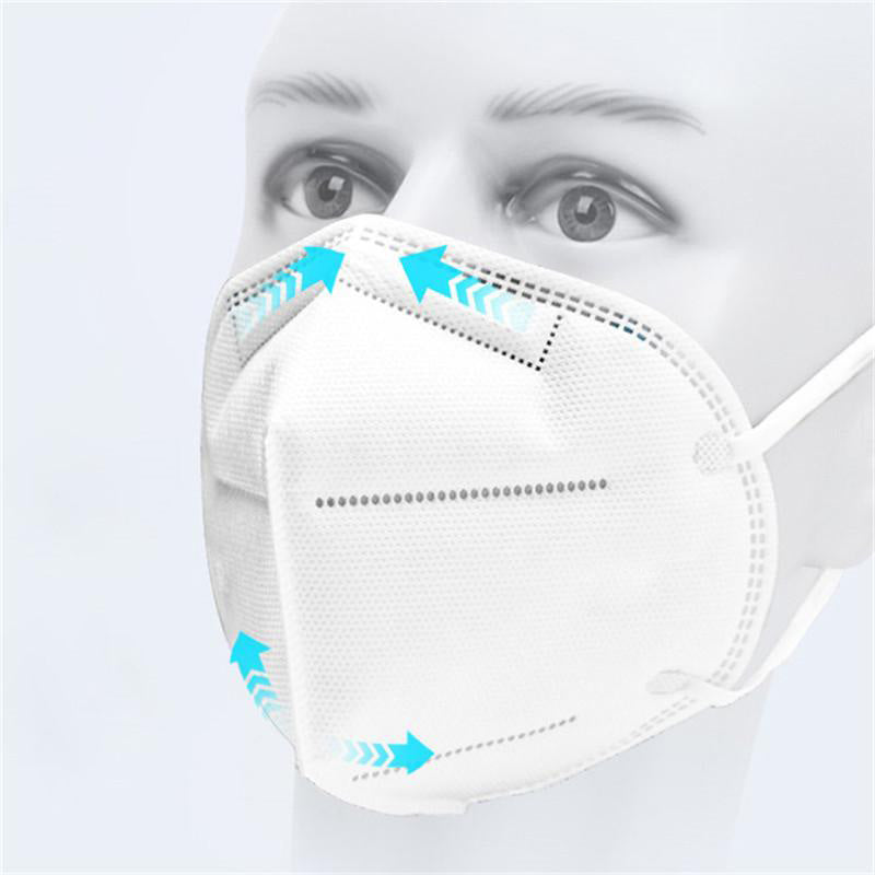 DHL Free Ship!! PM2.5 Masks Non-woven Disposable Folding Face Mask Fabric Dustproof Windproof Respirator Anti-Fog Dust-proof Outdoor Masks