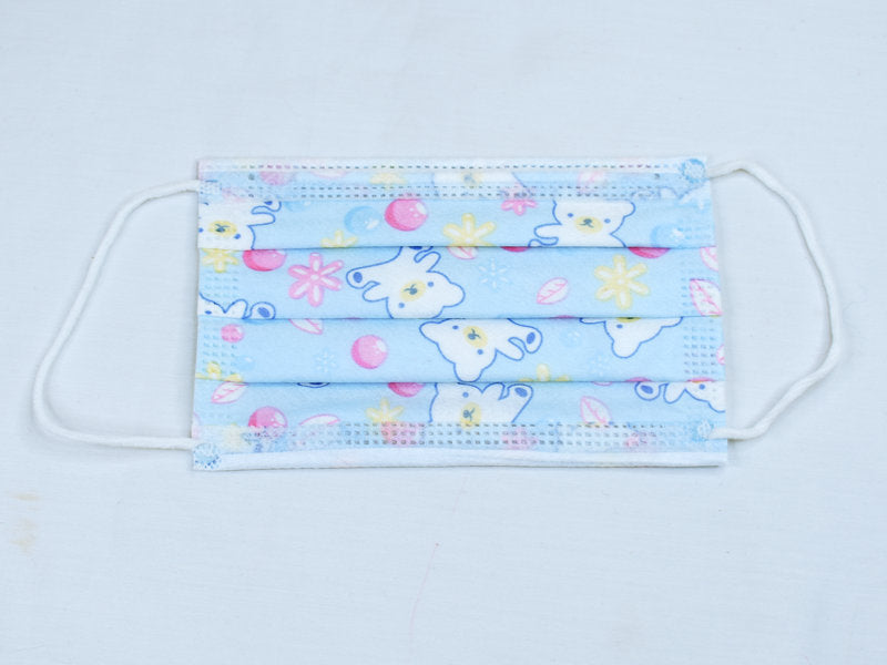 Kids Respirator Disposable Cartoon Boys Girls Non-Woven Mouth Mask Anti Pollution Breathable print Face Masks for kid car