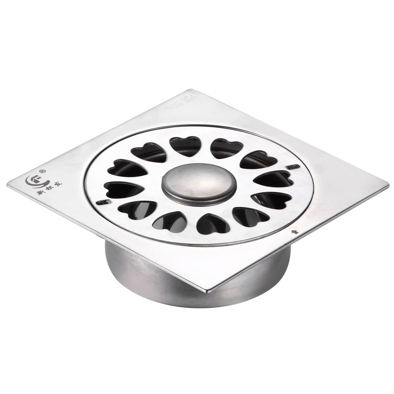 304 stainless steel deodorant drainage floor drain balcony washing machine single dual purpose