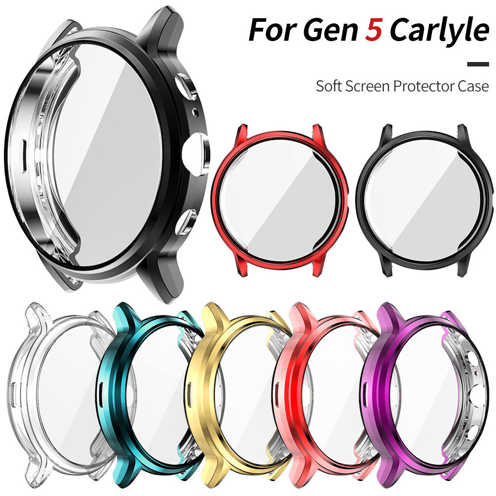 Multiple Colour Screen Protector Cover for Fossil Gen 5 Carlyle Watch Case Soft Tpu Thin Shell Lightweight Bumper Accessories