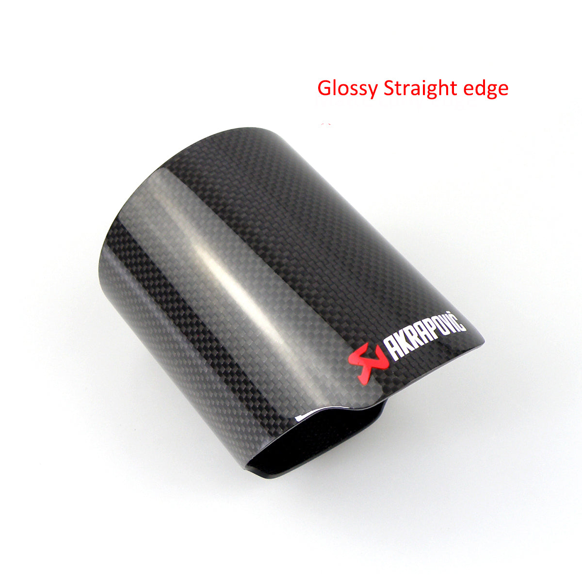 Akrapovic Type Car Universal Exhaust Pipe Carbon Fiber Cover Exhaust Muffler Pipe Tip case Exhaust Tip housing