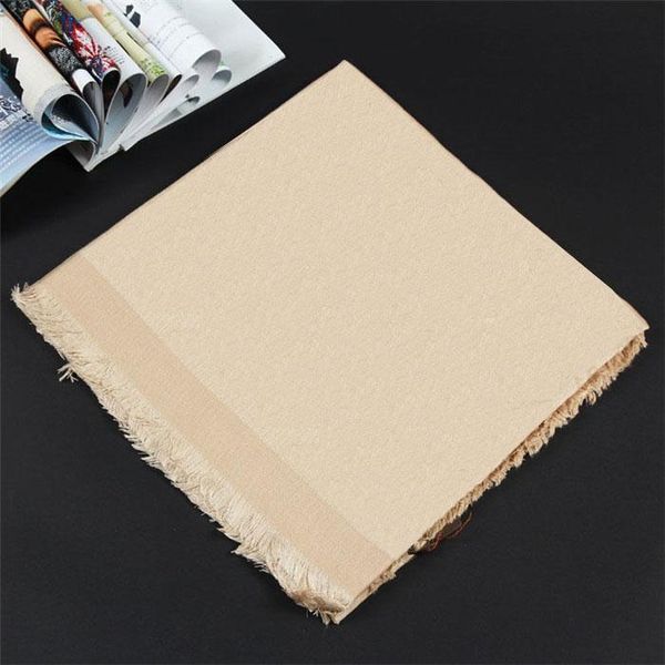 Classic fashion Scarf for Women wool silk cashmere Letter Scarf Shawl 18color Ladies Scarves Size 140x140cm without box