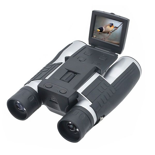 WX 500MP HD Digital 12x32 1080P Video Camera Binoculars 2.0 LCD Display Optical Outdoor Telescope USB2.0 to PC 210319 USB