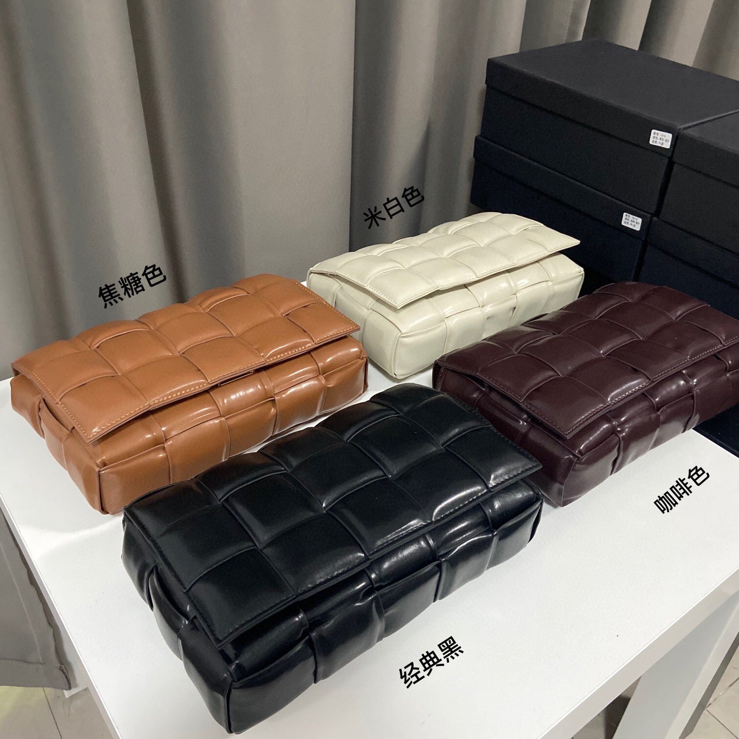 Shoulder Bags Women Luxurys Designers 2021 Lady Fashion Genuine Leather Candy Color Pillow CrossBody Bag High Quality Clutch messenger Handbags