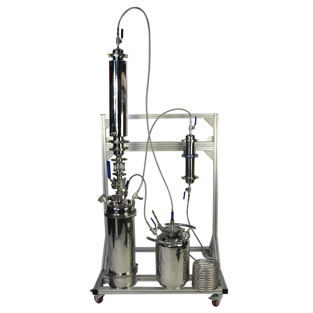 ZOIBKD Supply BHO High Pressure Stainless Steel Supplies Extraction Equipment Closed Loop Extractor Plant Essential Oil