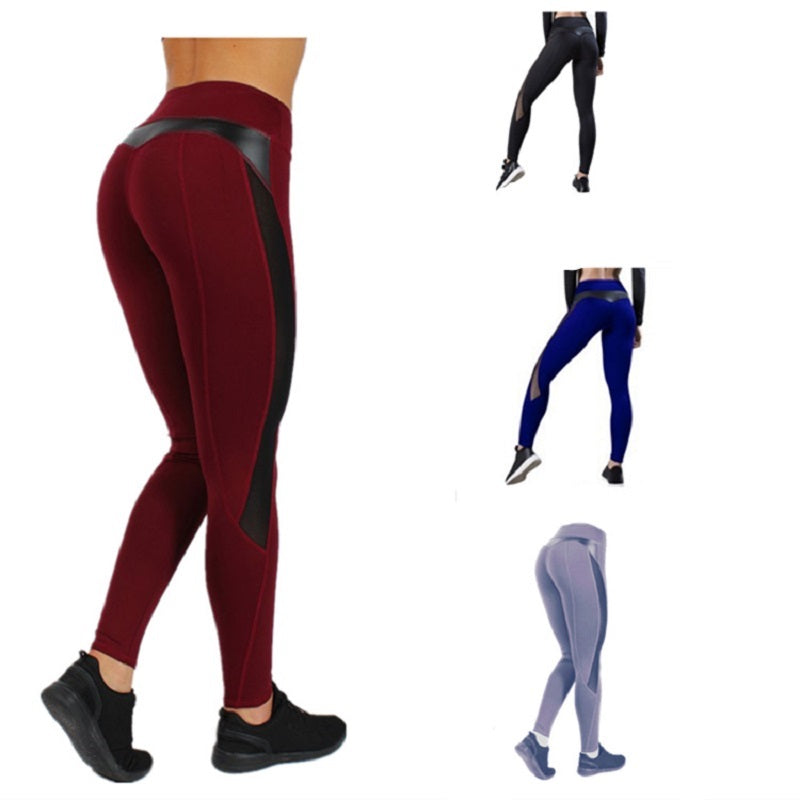 Black Mesh Yoga Leggings Women Butt Lift Outfit High Waist Legging Fitness Wear Push Up Gym Tights Jogging Leggins Womens Trousers Jeggings