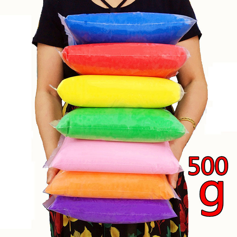 Ultra-light clay 500g large bag wholesale clay childrens space mud educational institution kindergarten handmade diy
