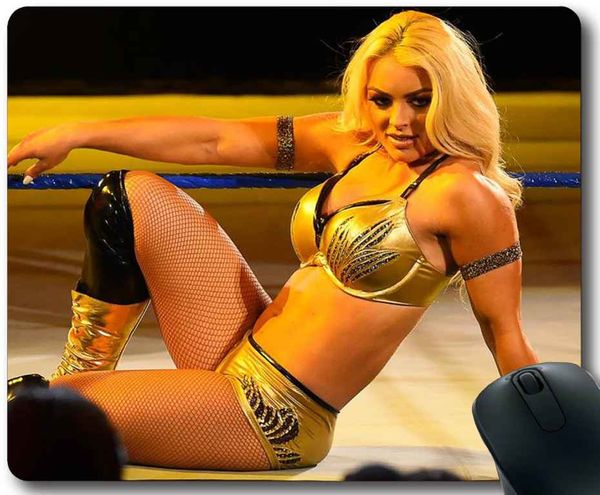 Mandy Rose Wrestling Mouse Pads Souvenir Customized Rectangle Non-Slip Rubber Mousepad Gaming Mouse Pad