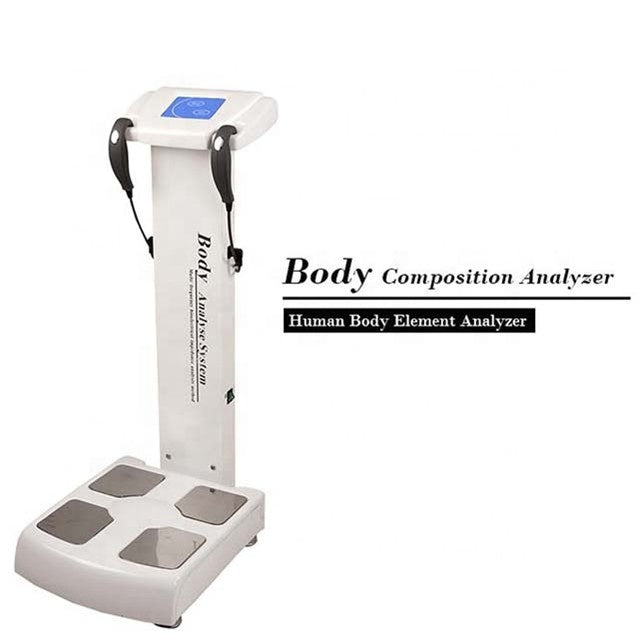 Professional multifrequency 20KHZ, 50KHZ, 100KHZ body composition analyzer with two printer, fat analysis equipment
