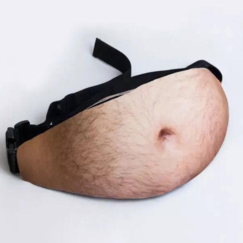 Waist Bags Latest Products Anti-thief Invisible Beer Belly Bag Zipper Adjustable Belt