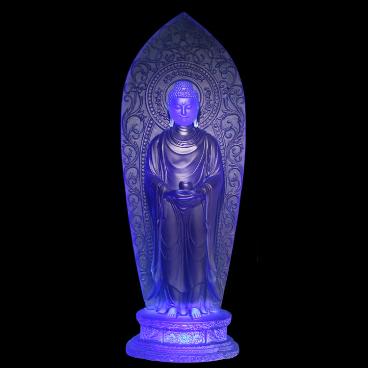 Top quality Crafts 41CM tall bless HOME Safety Health luck Talisman office shop efficacious Protection Tibetan Buddhism Buddha statue