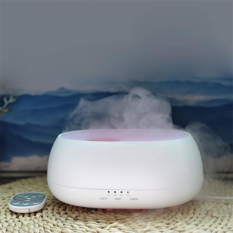 Humidifiers Household Automatic Aromatherapy Machine 500ml Intelligent Ultrasonic Humidifier Creative Colorful Lamp Diffuser