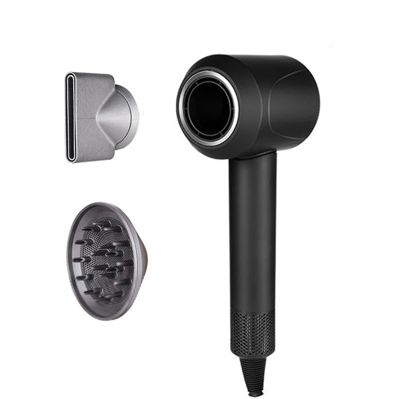 Electric Hair Brushes Professional Dryer Negative Ions Blow With Diffuser Attachment Hairdryer Powerful Light Weight Salon And Travel