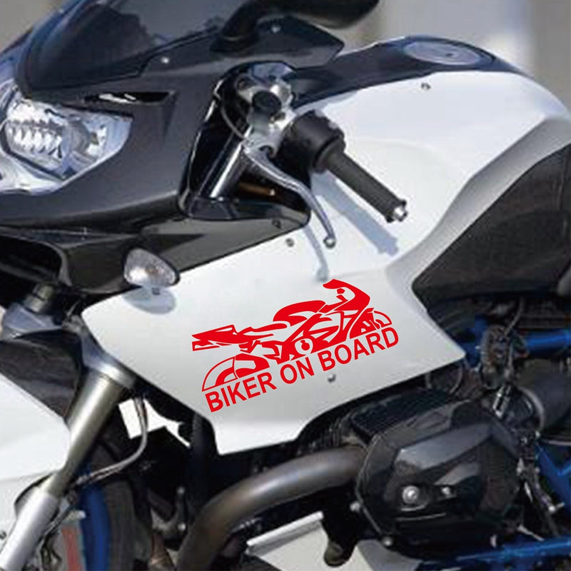 JDM Sports Biker On Board Art Vinyl Stickers Funny Decals Bumper Car Auto Wall Window Glass Skateboard Snowboard Helmet 17x7cm