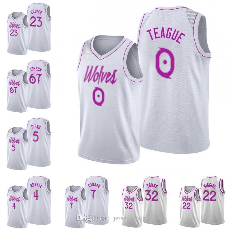 Minnesota&#132;Timberwolves&#132;BasketBall Jersey Karl-Anthony 32 Towns 21 Garnett Anthony 1 Edwards Jerseys 2021 Men Kids Youth