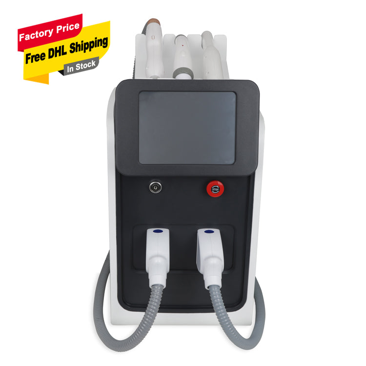 2021 Professional Products Multi-Functional Beauty Equipment 3 in 1 nd yag skin whitening diode laser hair removal machine