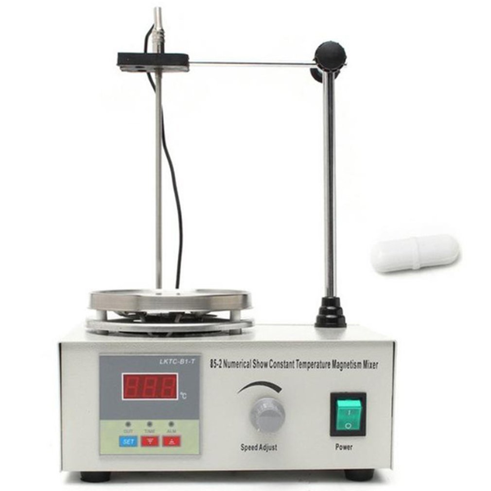 85-2 Cooking plate Mixer Magnetic stirrer Heating plate Digital Display School Lab equipment Us Eu Uk Au Plug