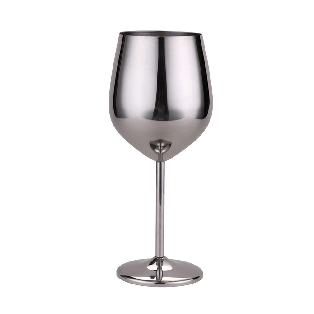 500Ml Rvs Red Wine Cups Silver Rose Gold Red Wine Glass Sap Drink Champagne Goblet Party Bar Kitchen Tools