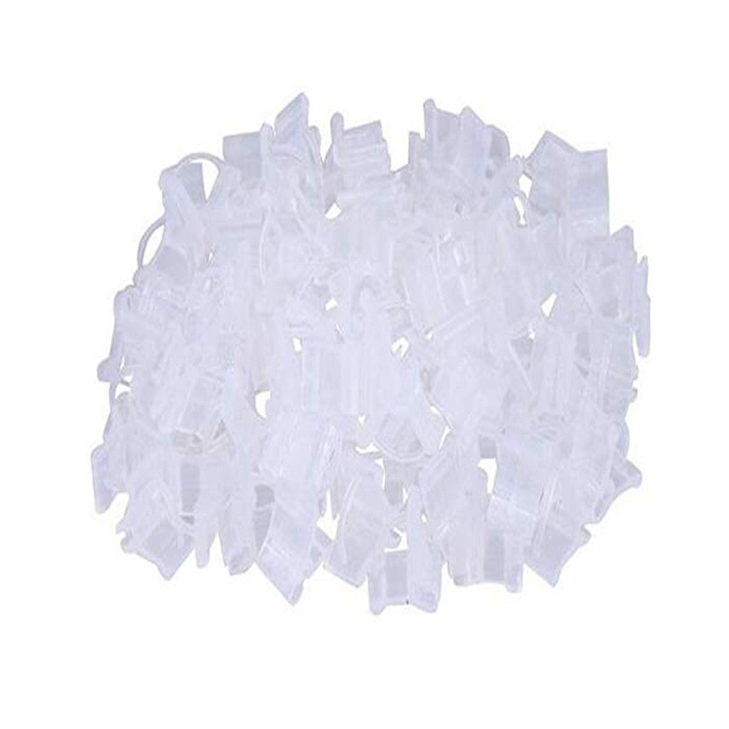 200 Plastic pces plant grafts mini clip gardening tools seedling granules easy growing from clip and release for reuse