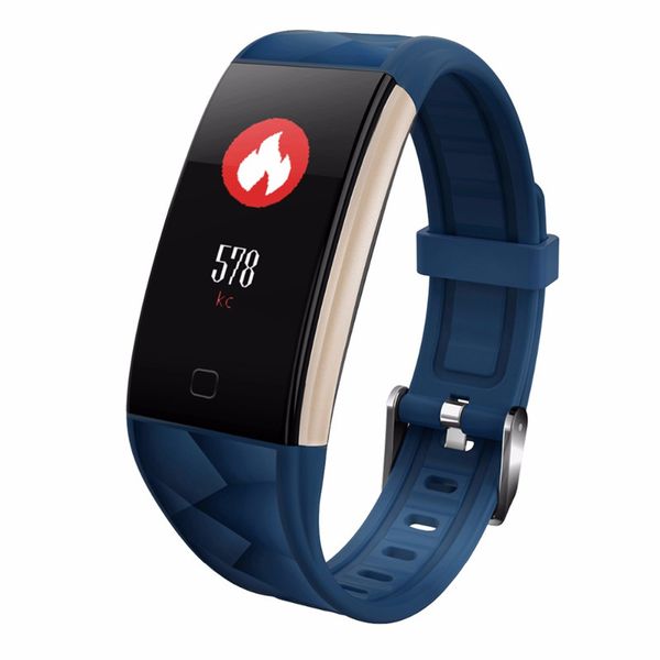 Smart Bracelet Watch Blood Pressure Blood Oxygen Heart Rate Monitor Watch Fitness Tracker IP67 Waterproof Wristwatch For IOS Android