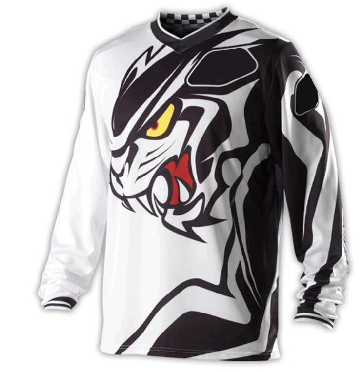 Outdoor riding speed surrender off-road motorcycle mountain bike clothing tops T-shirts long-sleeved racing car quick-drying can be customized