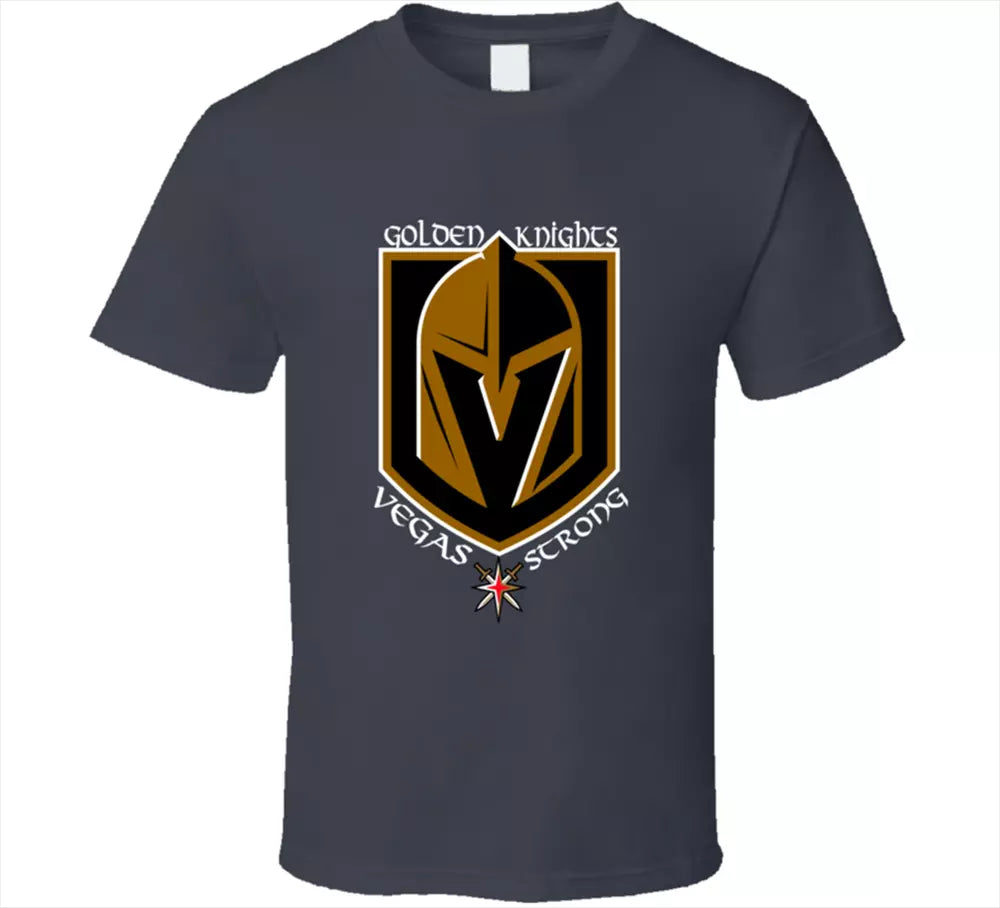 Ice Hockey Tee Sports Las Vegas Golden Knights Classic Gift Mens T Shirt New