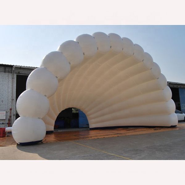 wholesale Attractive 6-8m wide giant igloo dome inflatable tent with led and blower for outdoor parties or events
