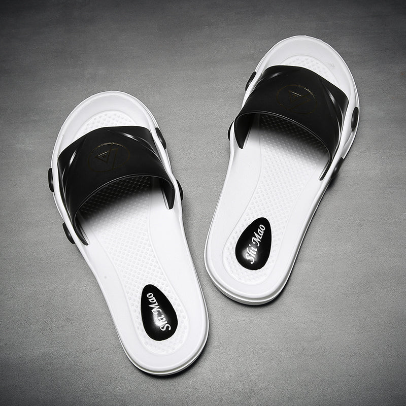 2021 Top Quality Fashion Summer Mens Slippers Youth Students Slides Black Grey White Light Blue Orange Designers flip flops Size 40-45 Code: 96-1953