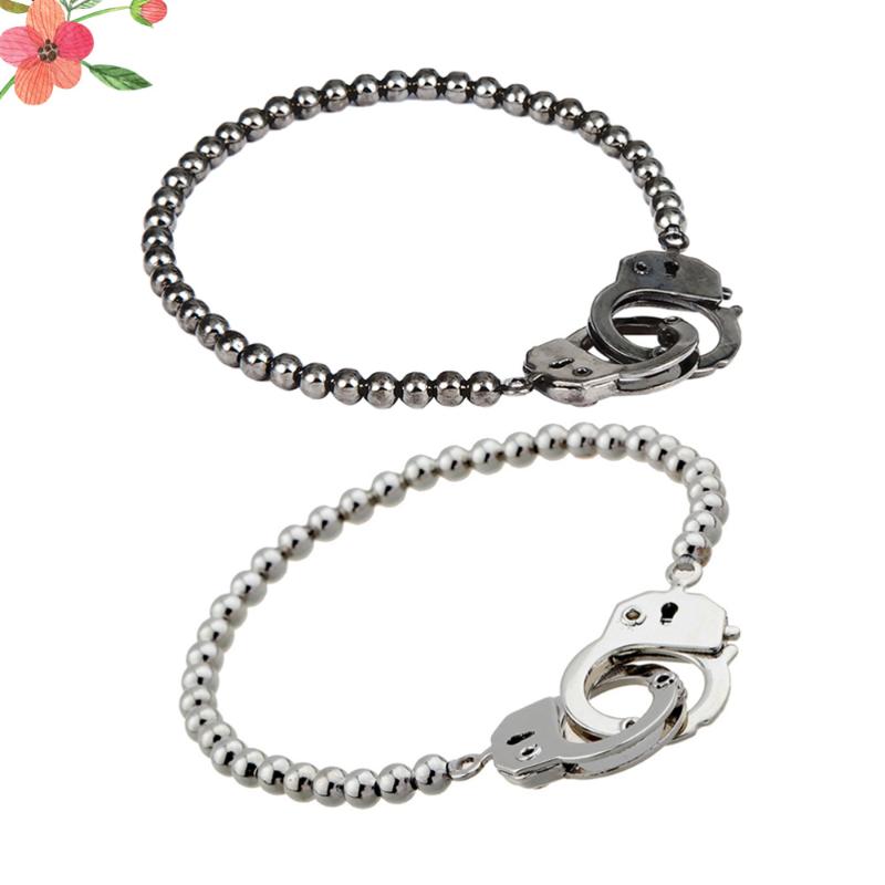 Charm Bracelets Creative Handcuff Bracelet Unique Hand Decoration Father&#039;s Day Gift Stylish Jewelry For Men Male (HYBX22051-1)