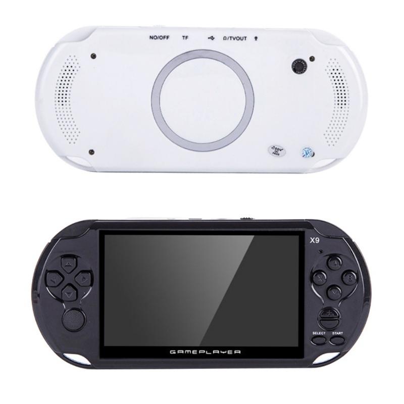 Portable Game Players Good Gift For Kids X9-Rechargeable-5-0-inch-8G-Handheld-Retro-Game-Console-Video-MP3-Player-Camera