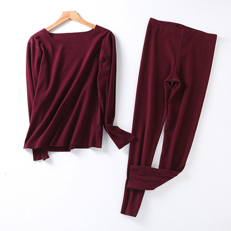 Women&#039;s Sleepwear Winter Pajama Set Ladies Fleece Pijamas Home Clothing Thick Warm Female Autumn Fall Plus Size Pyjamas M-4XL C20V