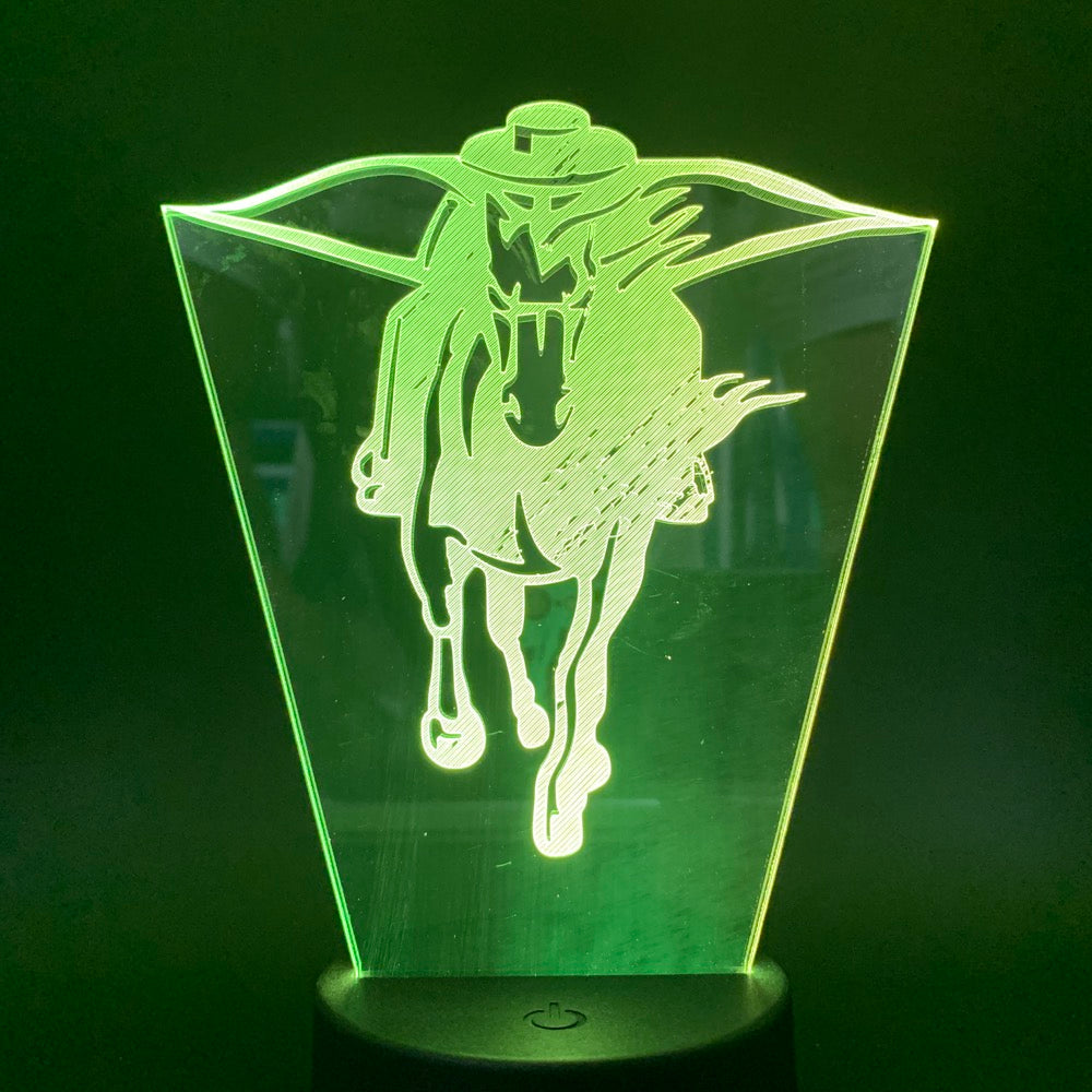 Nursery Table Lamp 3D LED Night Light Baby Room Unicorn Acrylic Nightlight Bedside Kids Child Gift Color Change Atmosphere Decor