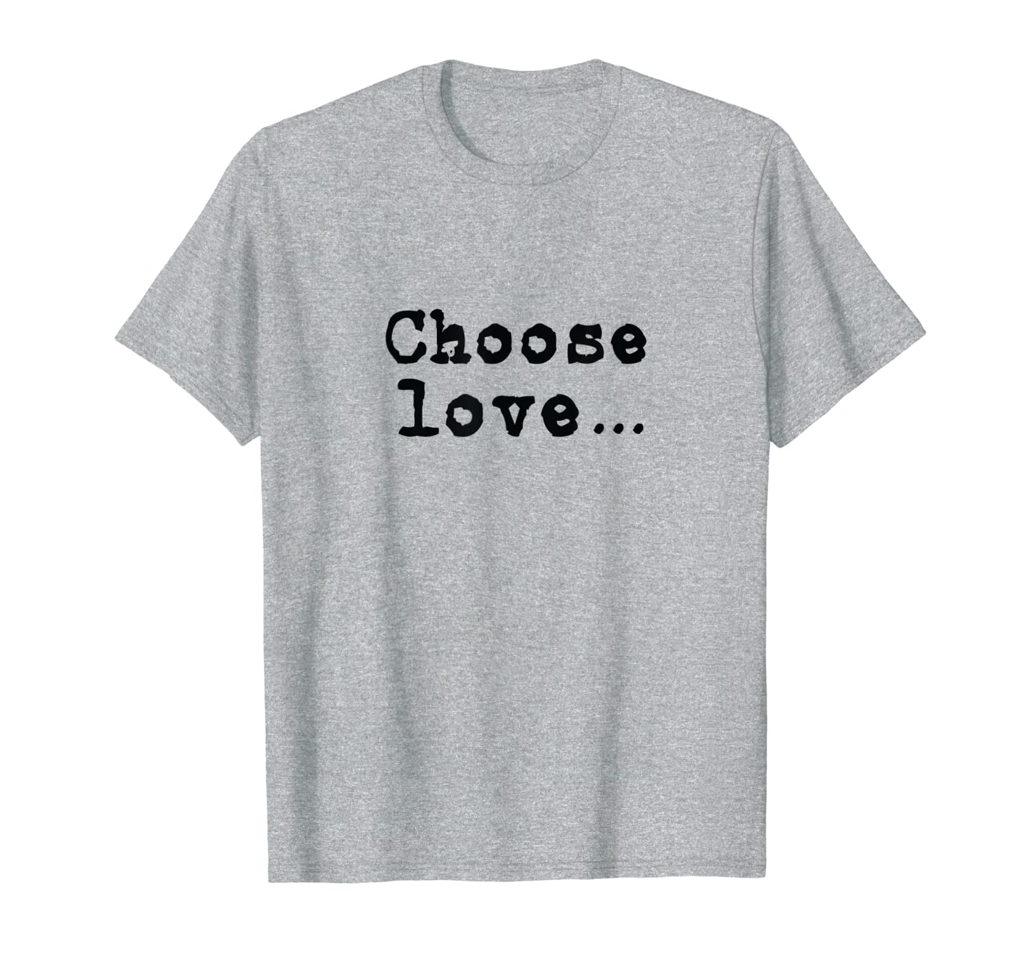 Choose Love T Shirt Inspirational Anti Bullying Kids Youth