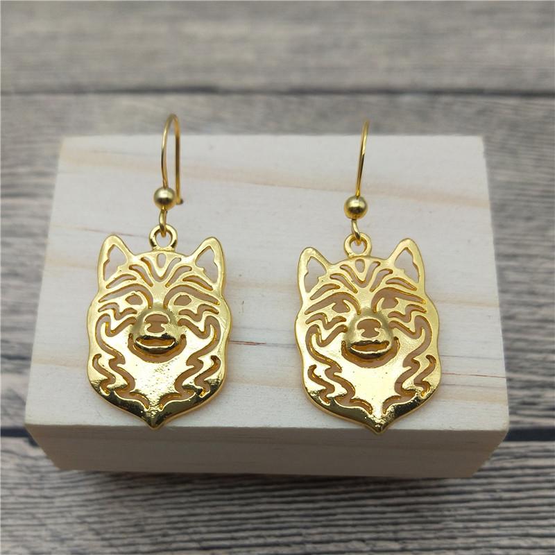 Dangle & Chandelier Shiba Inu Drop Earrings Trendy Style Fashion Pet Dog Women Jewellery
