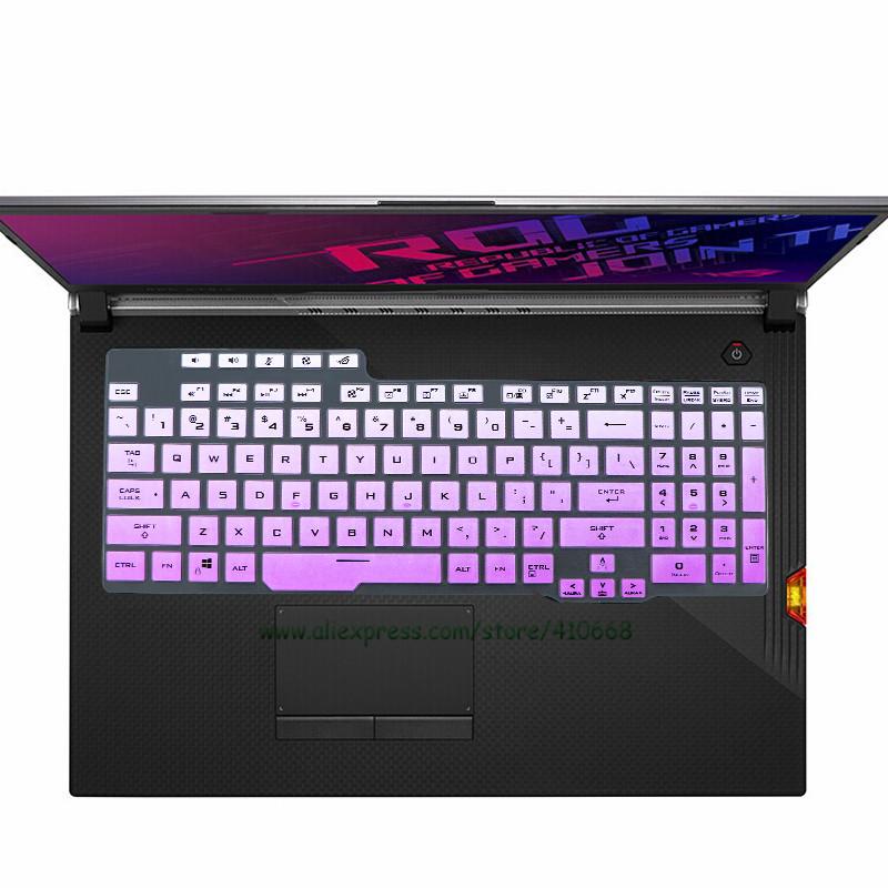 Keyboard Covers Silicone Cover Protector Laptop For ASUS ROG STRIX G17 G712 G712L G712LU G712LW LU LW 17.3 Inch 2021