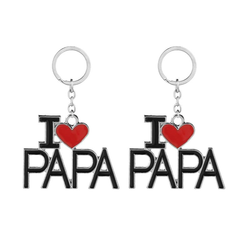 Keychains Keychain Kont With Alloy Letters Shape Casual Durable Fashion Elegant Gifts Series For Father LL@17