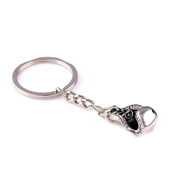 Keychains Glove Car Alloy Pendant Gift Dreamed Keyfob Key Ring Keychain Boxing Gloves