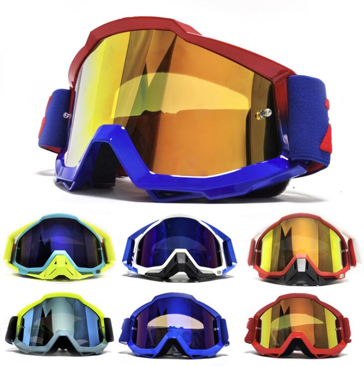 Motorcycle retro helmet goggles outdoor riding sunglasses mountain bike off-road equipment
