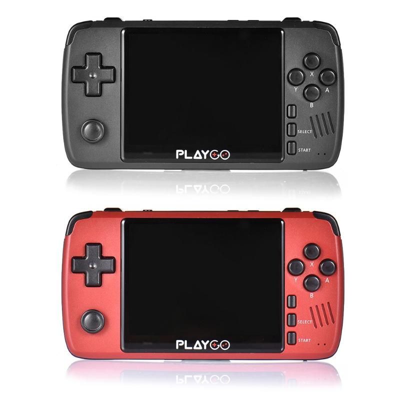 Portable Game Players Upgraded PLAYGO Emulator Console 3.5 Inch IPS Screen Handheld Player Built In More 1000 Games For NES-For PS- Arcade