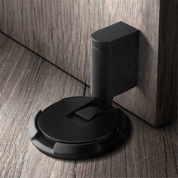 Mechanical Structure 100% Stable Door Stops Door Stopper Hidden Door Holders Catch Floor Nail-free Doorstop Furniture Hardware 210724
