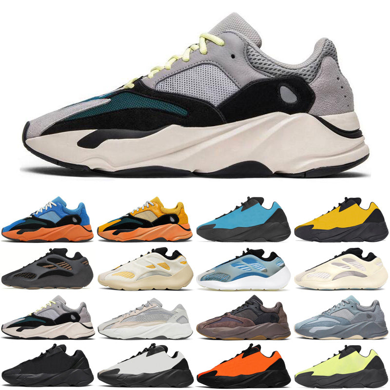 700 v3 men women shoes Honey Flux cream sun Bright Blue Cyan Clay Brown Safflower Static Mauve Inertia mens trainers sports runner